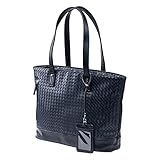 [サンワダイレクト] トートバッグ メンズ 大容量 A4収納 ペットボトルホルダー・パスケース付 ネイビー 200-BAG176NV