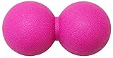 KaRaDaStyle マッサージボール ストレッチボール リセットボール トリガーポイント ピーナッツ型 (ピンク)
