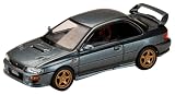 HJ64 1/64 スバル インプレッサ PURE SPORTS COUPE WRX type R STi Version (GC8) VWR Type フロントバンパー クールグレーメタリック 完成品 HJ641079JGM