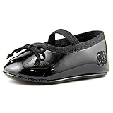 Ralph Lauren Layette Allie ベビー 米国 1 ブラック メアリージェーンズ [並行輸入品]