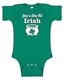 ' Just a Wee Bit Irish '聖パトリックの日ベビーボディスーツ
