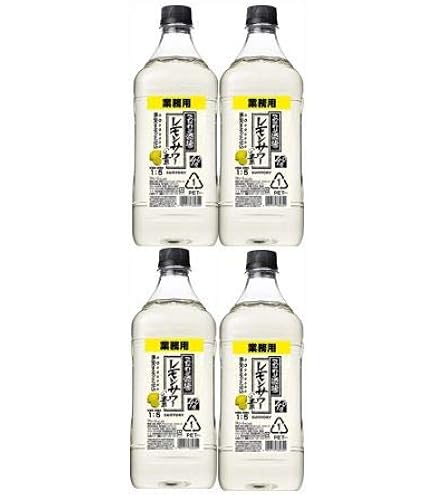 Amazon.co.jp: こだわり酒場のレモンサワーの素 コンク 業務用 濃縮