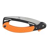 ノコギリ - Dewin 折込鋸 切れ味抜群 折りたたみ式 何でも切れるハンドのこぎり(安全タイプ) アウトドア 日曜大工 ガーデニング