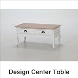 アンティークデザインのテーブル 引き出し付きで収納に便利