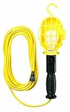 Voltec 08-00256 18/2 SJT 75-Watt Plastic Shade Worklight, 6-Foot, Yellow & Black [並行輸入品]