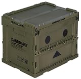トラスコ中山(TRUSCO) 【Amazon.co.jp限定】 ダンボー 折りたたみコンテナ 収納ケース 収納ボックス フタ付 オリーブ 20L TR-SC20-A-DNB-OD