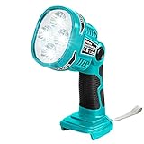 Mrupoo 充電式LEDワークライト LD-1120-B LEDワークライト 充電式バッテリー led 作業灯 夜間作業灯 懐中電灯 日常