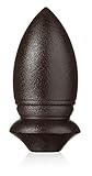 建築メールボックス3682rzトッパーAcorn Rubbed Bronzeマーカーポール( 2 - Pack )
