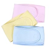 エルフ ベビー(Fairy Baby) ベビー腹巻 寝冷え防止に 柔らかい 通気性 コットン 臍帯バンドケア 3枚セット(腹巻サイズ:44.5-52cmだけ)