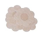 10Pairs使い捨て防水自己粘着性のあるスティックブラステルスペイティ胸の花びら乳首のカバーパッチ女性の女性と女の子（花の形）