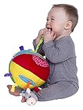 Nuby Squeak Rattle N' Roll Plush Interactive Toy [並行輸入品]