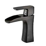 Wovier Oil Rubbed Bronze Bathroom Sink Faucet,Single Handle Single Hole Vessel Lavatory Faucet,basin