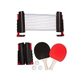 Anywhere Table Tennis Set with Paddles and Balls