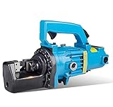 CGOLDENWALL　鉄筋カッター 電動油圧切断能力：4~20mm　鉄筋切断機　中炭素鋼、低炭素鋼、螺紋鋼、丸鋼等も対応可能 (切断能力４~20㎜)