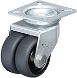 Blickle LDA-TPA 50G Swivel Caster, 1.97 Wheel Diameter, 176 lb. Load Capacity by Blickle