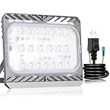 SOLLA Sliver 高品質LED投光器 (CREE製チップ) 100w 6000K フラッドライト 昼白色 日本レベル筐体 IP65防水防塵 作業灯 非常灯 防水集魚灯【三年保証】