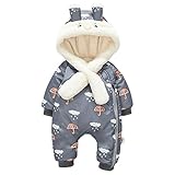 Cozy Maker（C&M）ベビー服 赤ちゃん 服 ベビー 男の子 女の子 新生児 生まれたてBABYへ ロンパース カバーオール アウター 出産祝い ジャンプスーツ 爬行服 暖かい クリスマス 新
