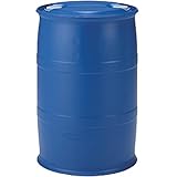 プラスチック　ドラム缶 クローズドタイプ PDC 200L-7セット(持手有) ブルー プラ ポリ サンコー 【代不】