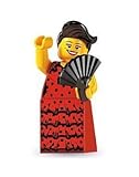 レゴ ミニフィギュア シリーズ６ SIDE A LEGO minifigures #8827 フラメンコ・ダンサー ミニフィグブロック積み木