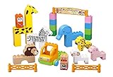 BlockLabo ブロックラボ アンパンマンとわくわくどうぶつブロックバッグ