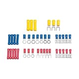 Gardner Bender TK-40 Slide Card Electrical Assorted Terminal Kit, Ring and spade terminals, butt spl