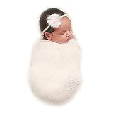 ファッションユニセックス新生児女の子赤ちゃん服装写真小道具Headdress Sleepingバッグ