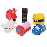 Blesiya 赤ちゃん　幼児　お風呂おもちゃ　面白い　車モデル　PVC樹脂製　6個セット