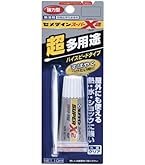 セメダイン　スーパーx ブラックNO.8008＋　333ml 10本入り Amazon.co.jp: セメダイン(Cemedine) 一液常温硬化型多用途弾性