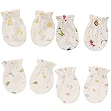 withorganic 1層コットンbaby-boys新生児ミトン傷防止Handguard US サイズ: 2.6 x 4.3"