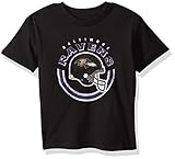 NFLキッズ&子供用Boys「キャノンボール」半袖Tシャツ ブラック