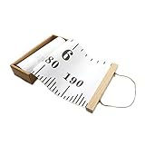 Huele 79 " x 7.9 "取り外し可能ベビー高さチャート子供部屋壁Hangingルーラー成長チャート