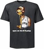 San Antonio Spurs Tony Parker Eyes on the Prize Tシャツビッグ＆トールサイズ
