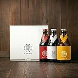 【クラフトビール ビール ギフト 飲み比べ】馨和 KAGUA カグア Blanc & Rouge & Saison 瓶 ボトル 330ml × 3本／ギフトボックス 飲み比べセット 誕生日 高級 贈り物 高級ビール 詰め合わせ お祝い（アワード受賞歴多数）