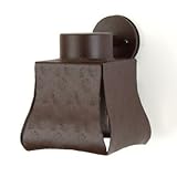 玄関照明 門柱灯 LEDブラケット オールドタイムズ スミス Type01-1 ダークブラウンマット