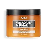 【KUNDAL/クンダル】ボディスクラブ(550g) #ベビーパウダー #マカダミア集出物配合 #角質 #保湿 #ツヤ肌ケア #香水ボディスクラブ