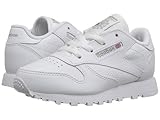 (リーボック) Reebok キッズランニングシューズ・・スニーカー・靴 Classic Leather (Infant/Toddler) White 8 Toddler 15-15.5cm M [並