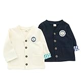 La Chiave(ラ キエーベ) カーディガン (80～130cm) キムラタンの子供服 (53277-171a) ダークブルー 80