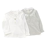 dolcina(ドルチーナ) カットソーブラウス (80～140cm) キムラタンの子供服 (33302x33502-164) グレー 100