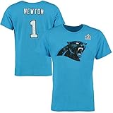 カムニュートンCarolina Panthers # 1 NFLメンズSuper Bowl 50 Player Tシャツ XLarge