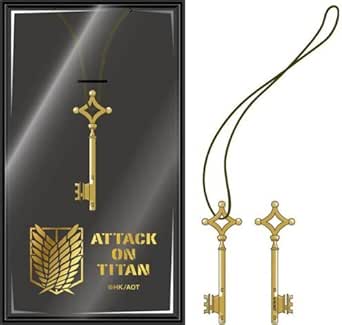 進撃の巨人 地下室の鍵ペンダント アニメ 萌えグッズ 通販 Amazon