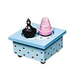 Trousselier Barbapapa Wood Music Box (Blue) by Trousselier