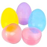 Jumbo Assorted Color Easter Eggs -12pk. [並行輸入品]