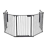 CO-Z ハースゲート セーフティーゲート フェンス ドア付 5面セット 日本語説明書付き