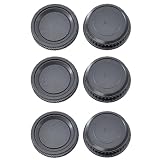 ATAK PENTAX ペンタックス K マウント 用 互換 Kキャップ/レンズ リア キャップ 3個 & ボディキャップ 3個 合計6個 (PENTAX ペンタックス K マウント 互換)
