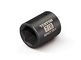 TEKTON 47757 1/2-Inch Drive by 7/8 in. Shallow Impact Socket, Cr-V, 6-Point [並行輸入品]