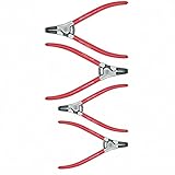 Wiha 32629 Pliers, 90 Degree Angle External Ring, 4 Piece Set [並行輸入品]