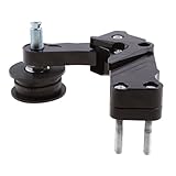 Perfk ユニバーサル　オートバイ用　CNCアルミ　チェーンテンショナー　チェーンアジャスター　全4色 - 黒