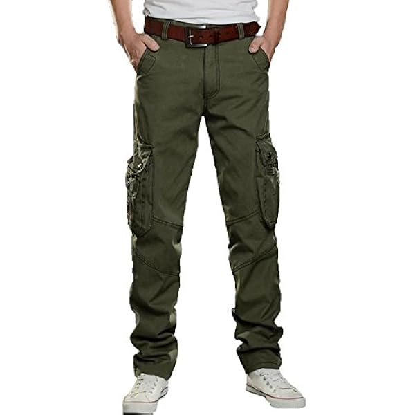 Amazon.co.jp: Men's Cargo Pants, Skinny Pants, Mountain