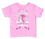 NHL Chicago Blackhawks用T、4トール、ピンク