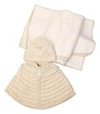 cofucu(コフク) ふかふかセット (シェルマント+ブランケット) ナチュラル オーガニック綿100%